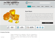 Tablet Screenshot of gum-rosin.net